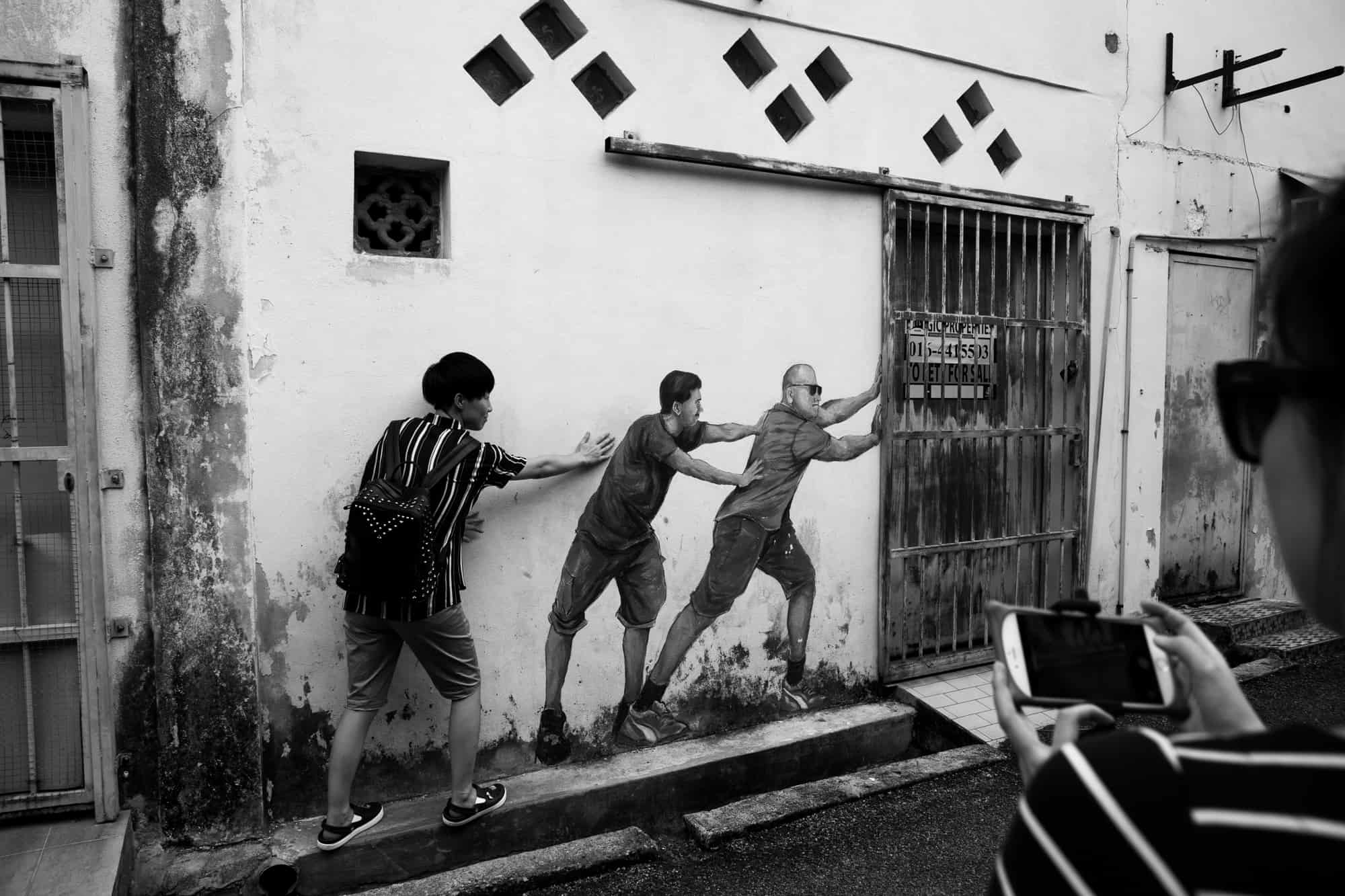 Street art, George Town, Penang