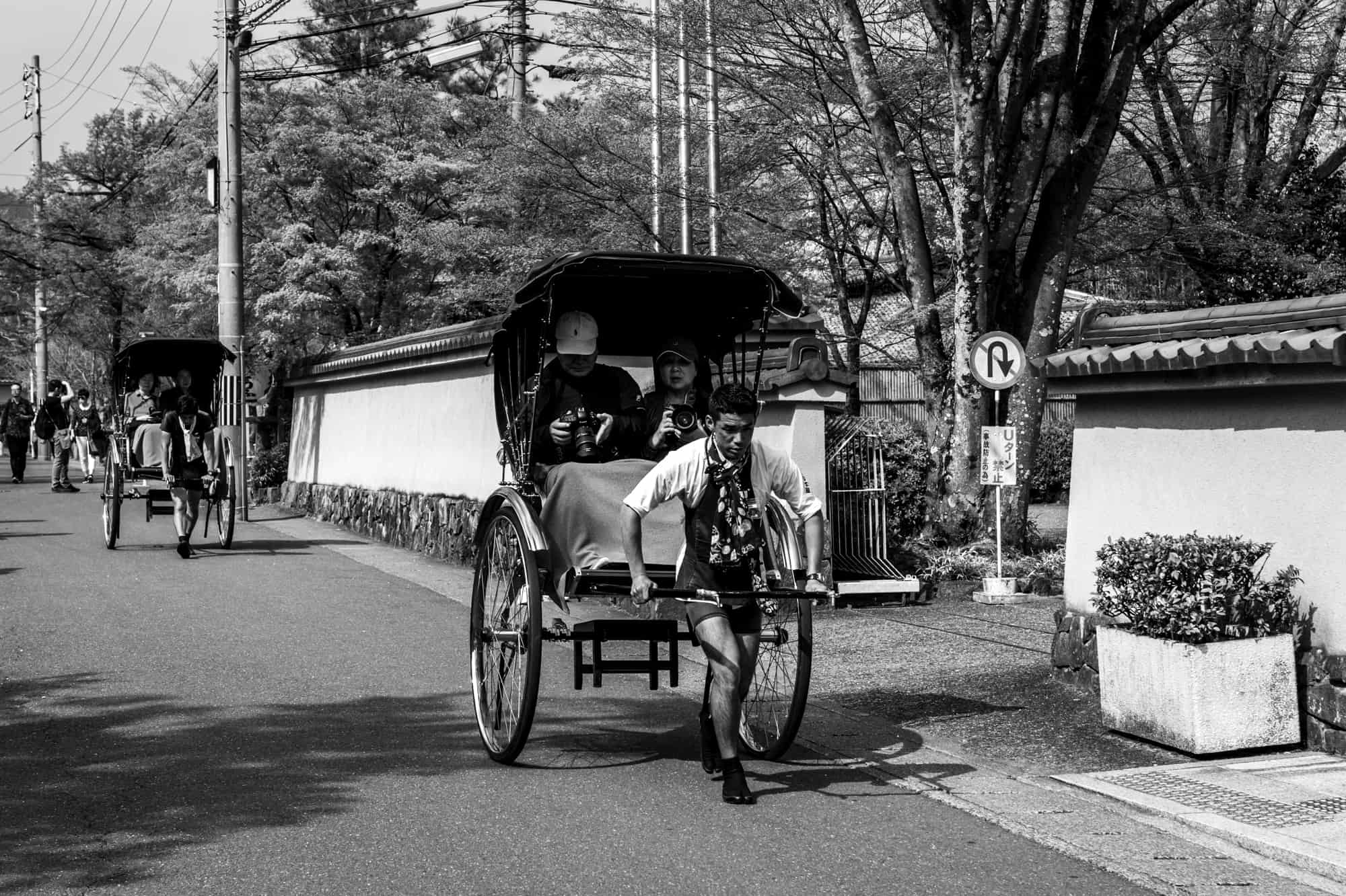 Rickshaws, Kyoto