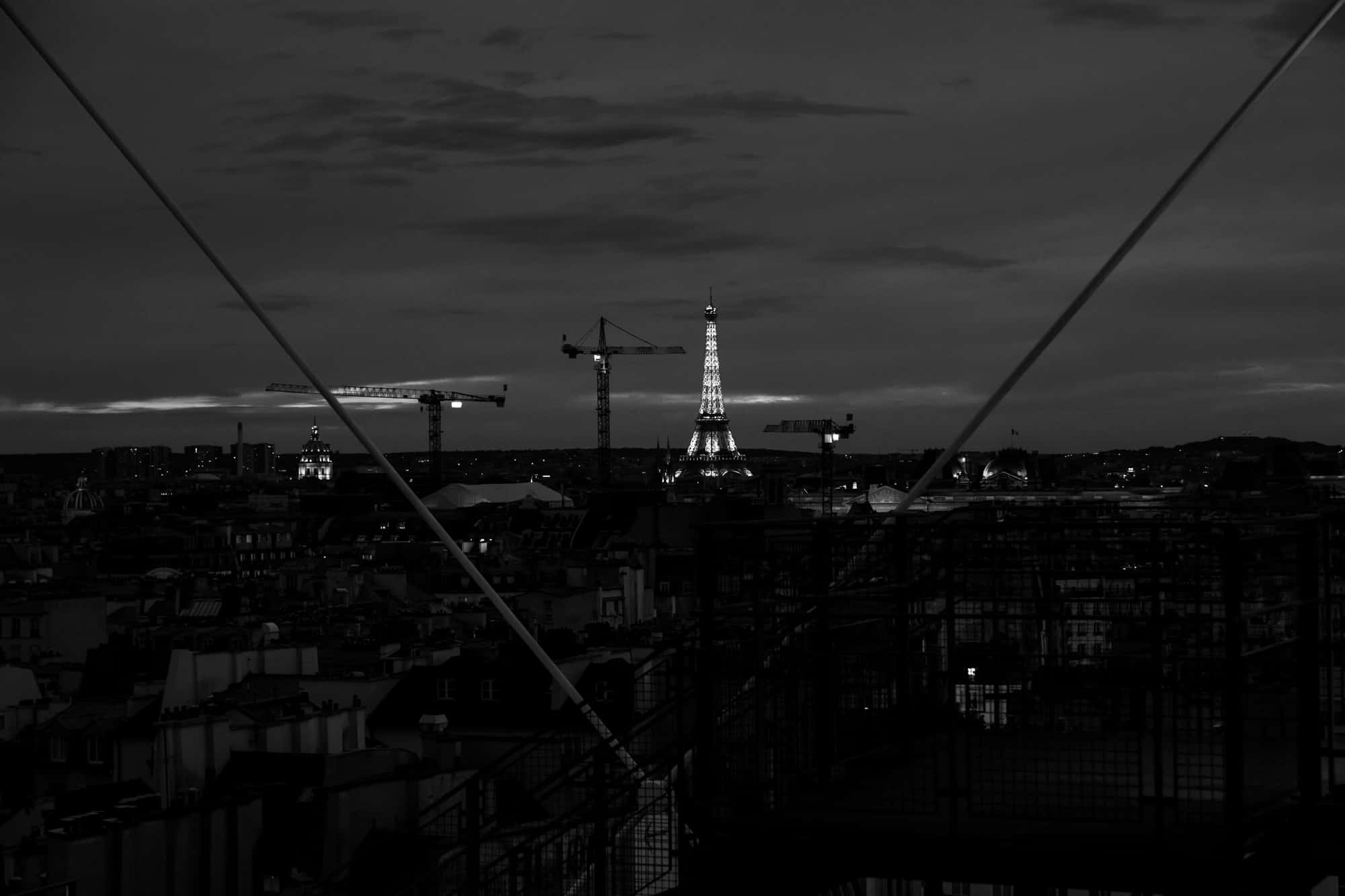 La Tour Eiffel from Centre Pompidou